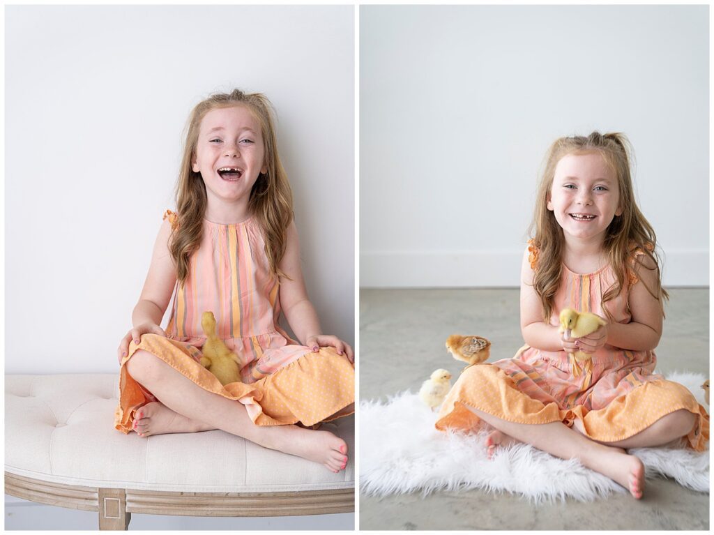 Kayla Brint Photography Heirloom Baby Chicks Session